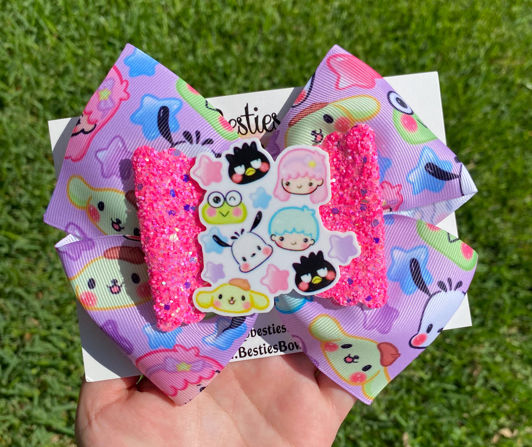 Sanrio Friends 6” Ribbon Bow