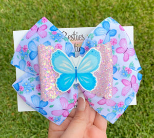 Butterfly 6” Ribbon Bow