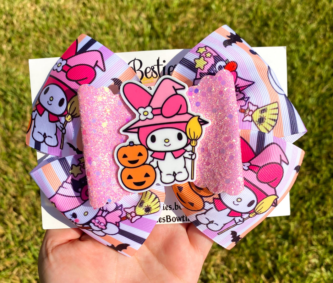 My Melody 6” Ribbon Bow