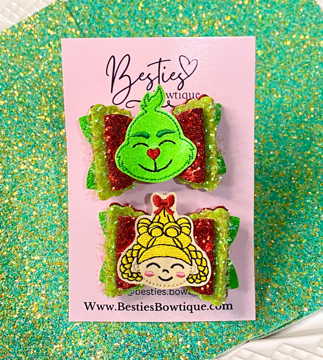 Grinch 3” Piggy Set