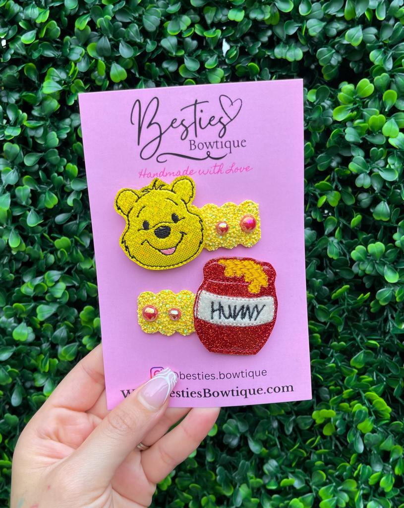Winnie the Pooh Snap Clip Set