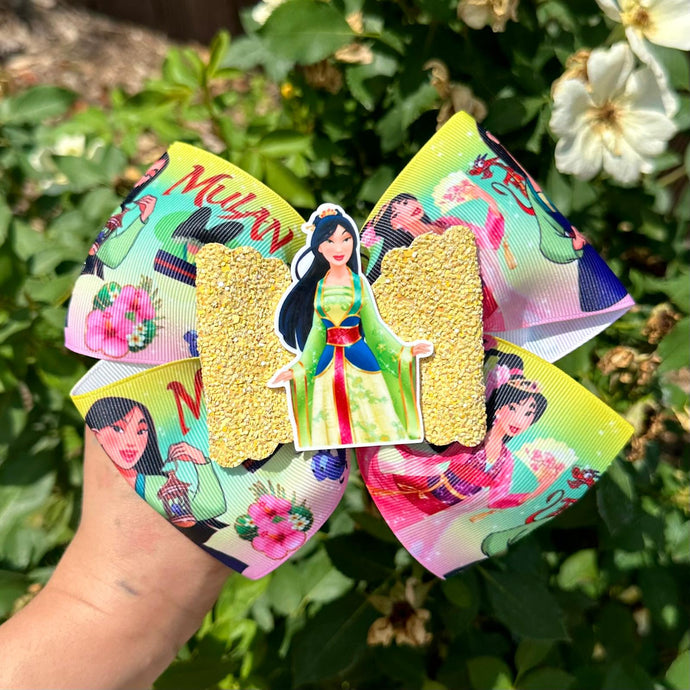 Mulan 6” Ribbon Bow