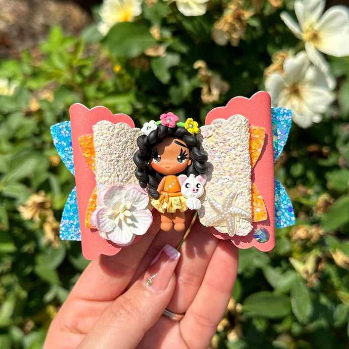 Moana 4” Bow with Clay Center