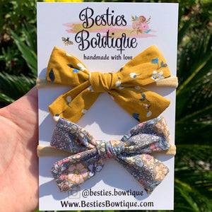 Set of Two 3.5" Bows