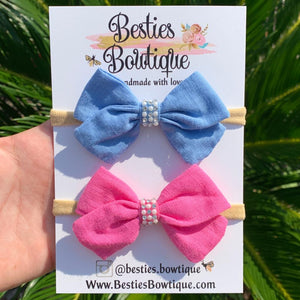 Set of Two 3" Bows
