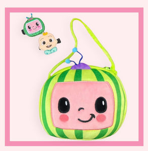 Cocomelon Crossbody and Clips Set