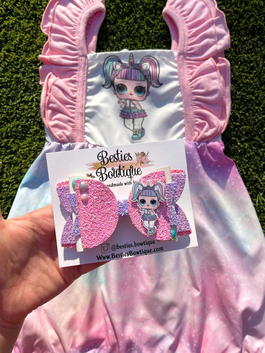 LOL Doll Dress with Matching 4.5” Bow