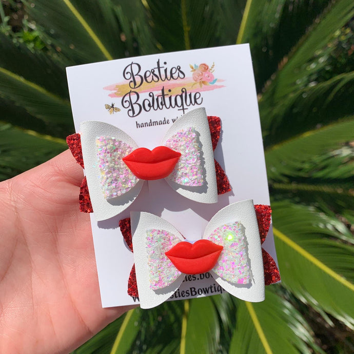 Kisses for You (Red) Itty Bitty 2.5” Piggy Set