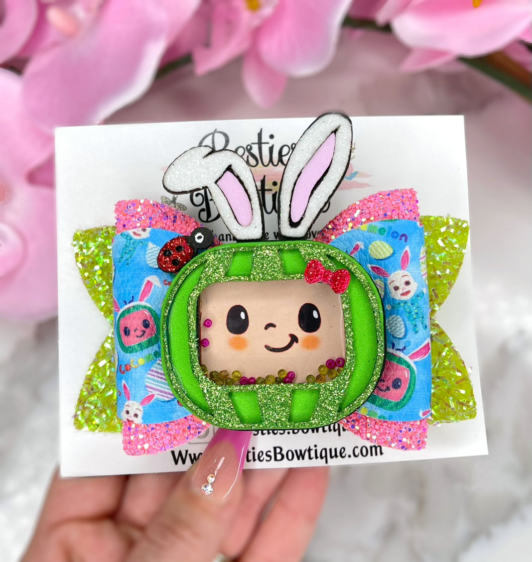 Easter Cocomelon 4.5” Bow