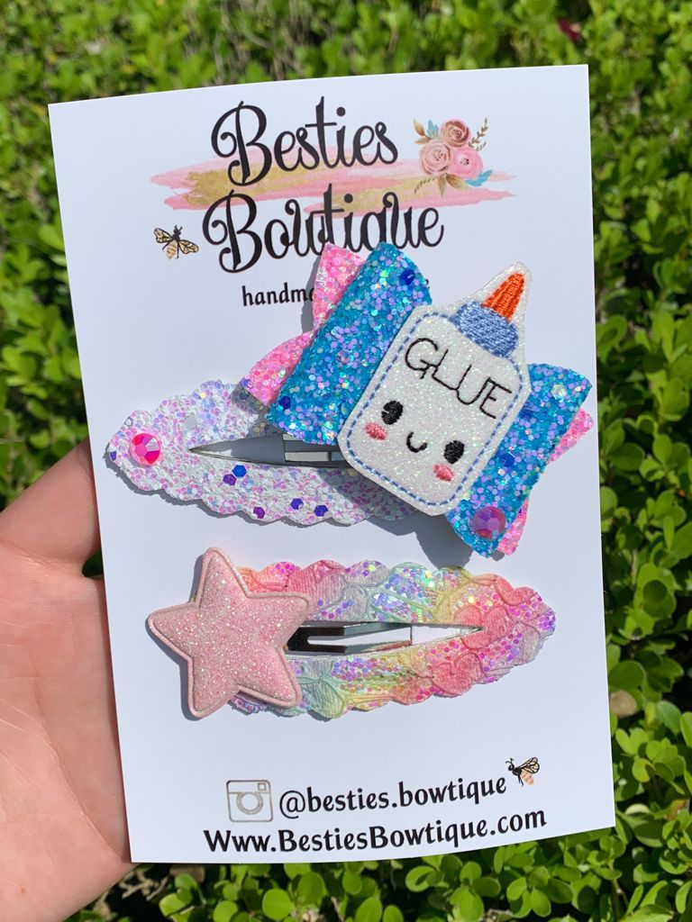 Glue-tastic Snap Clip Set