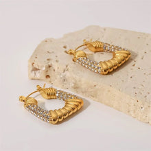 Load image into Gallery viewer, 18k Gold Plated Earrings